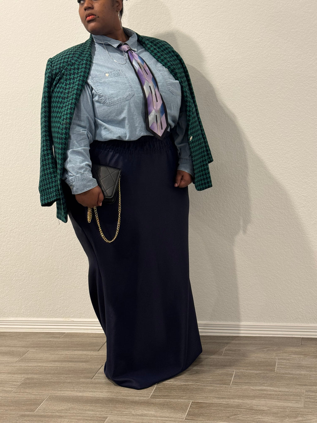 Satin Maxi Skirt