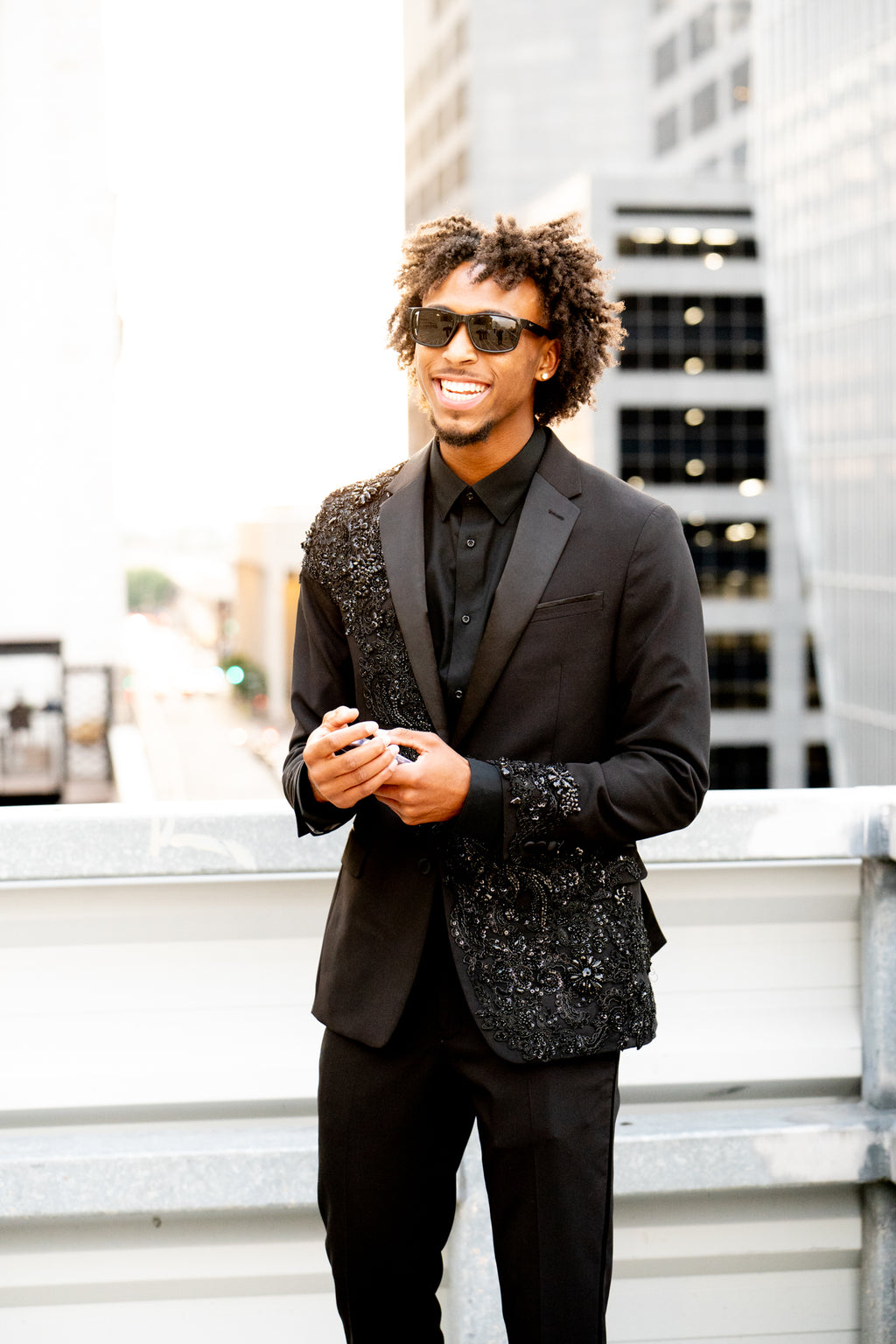 Beaded Suit Jacket